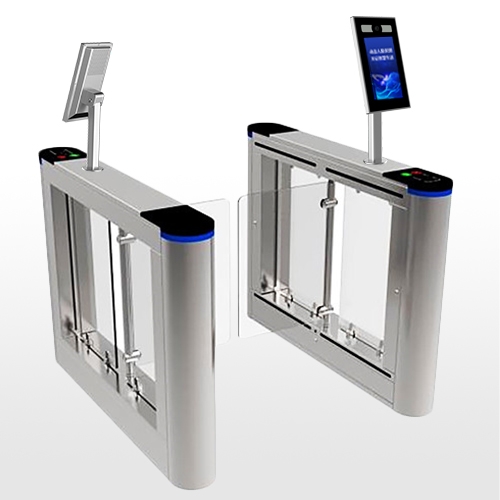 青岛人脸识别小摆闸机安装案例 - {dede:global.cfg_webname/}